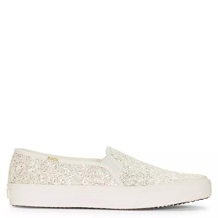 KEDS - SEPATU SLIP ON WANITA ORIGINAL - Double Decker Glitter
