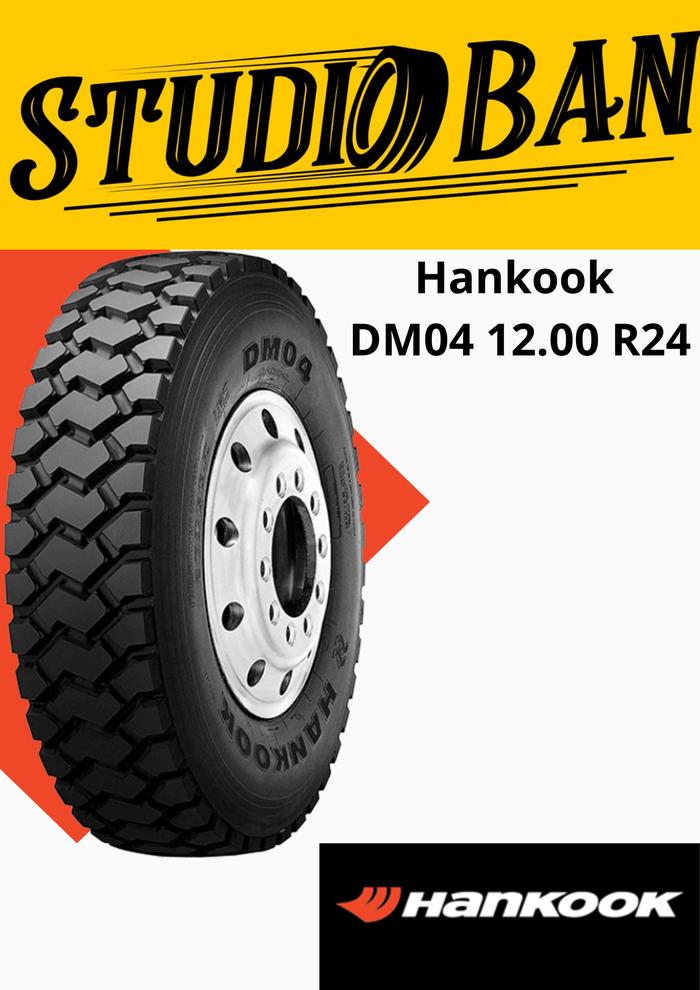 Ban Truck Hankook 12.00 R24 18PR DM04 Radial Tubetype