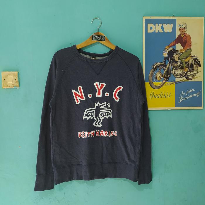 crewneck keith haring