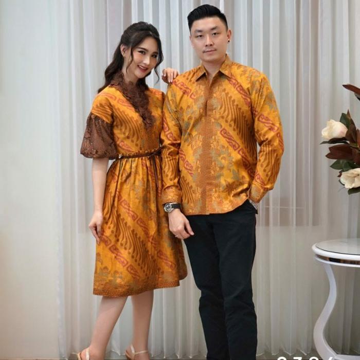 Kuning Coklat Batik Couple