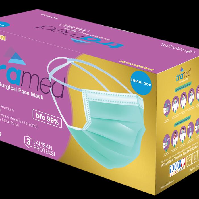 Masker Headloop / Hijab TRAMED BFE 99%