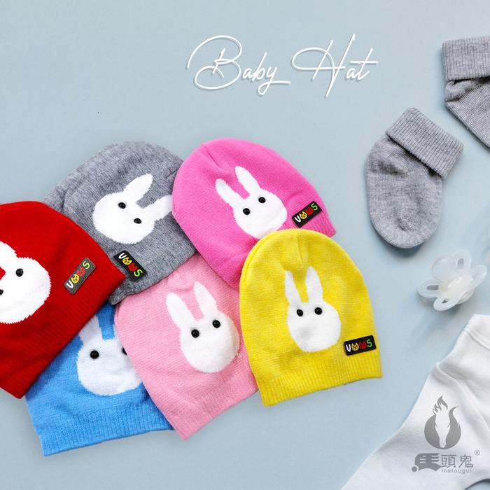 Topi Kupluk Ketu Rajut Aksesoris Fashion Anak Bayi Balita Motif Lucu