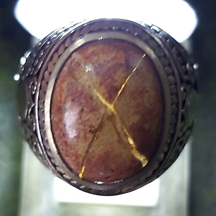 Tapak Jalak Srigunting - Cincin Batu Akik 02