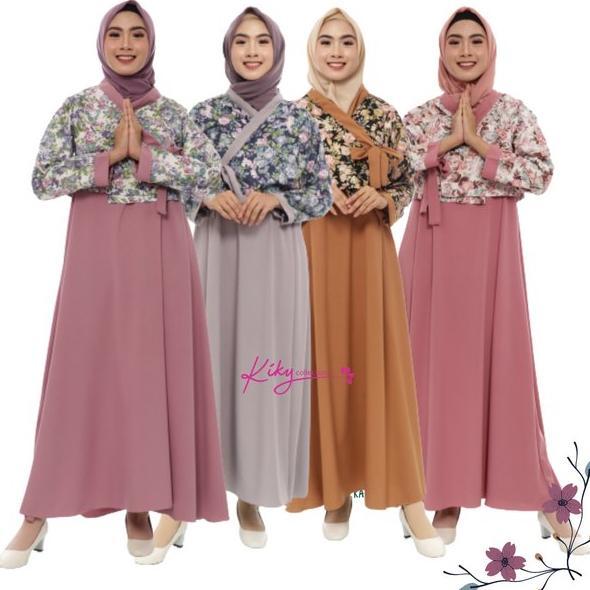 Gamis Remaja Hana Hanbok Muslimah Ala Korea Katun Jepang Original
