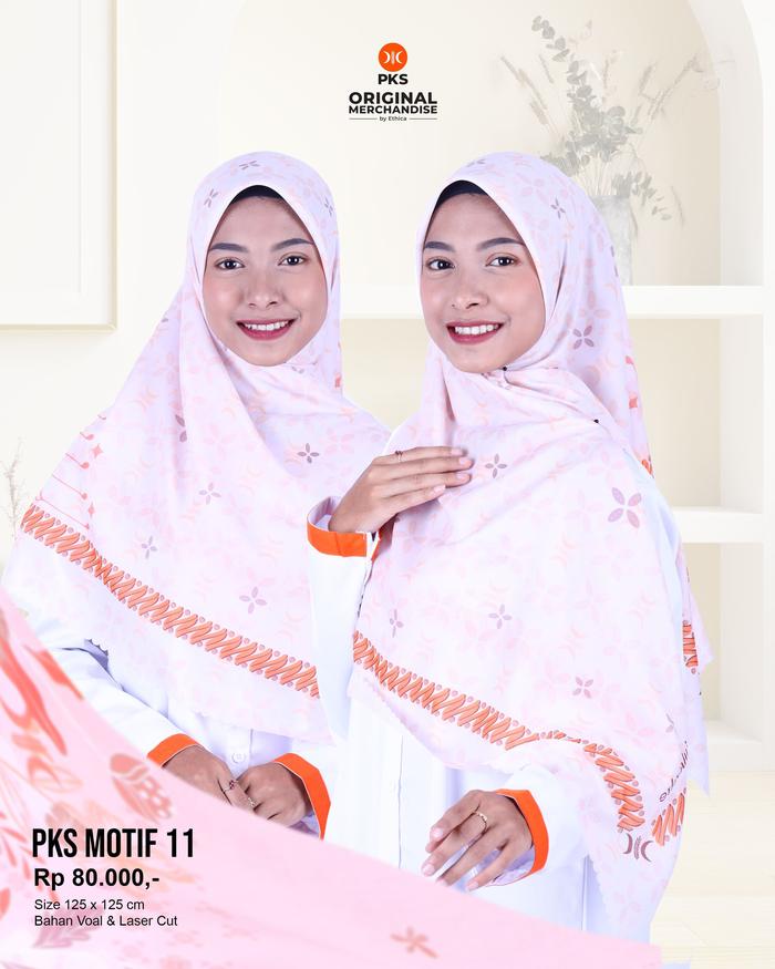 PKS Merchandise | PKS Motif 11 HIjab Motif PKS