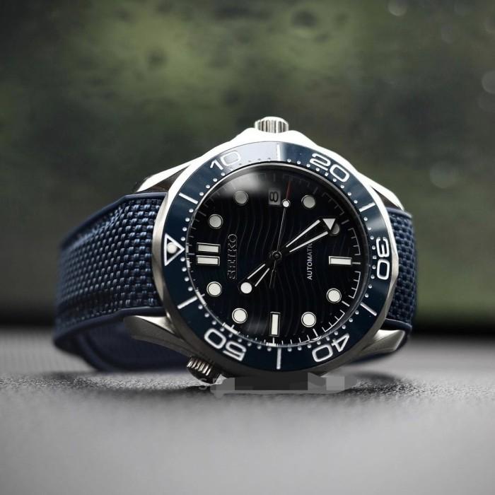 Strap Seiko Mod Seamaster 007 Blue