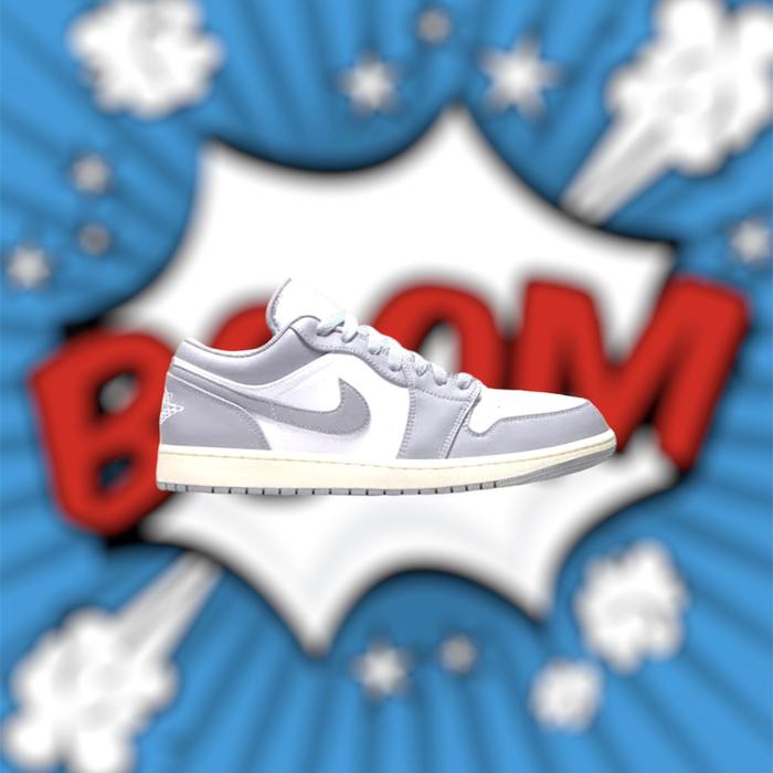 Jordan Low 1 Stealth And White ORIGINAL