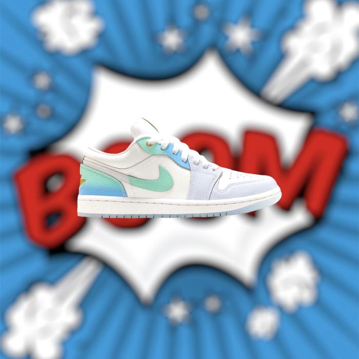 Jordan Retro 1 Low Emerald Rise Wmns ORIGINAL