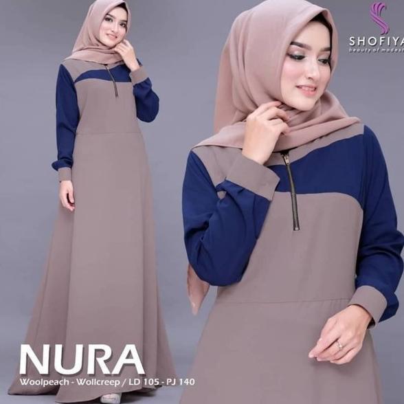 Baju Gamis Wanita Terbaru Ayesha Maxi Dress - Baju Gamis Pesta Wanita