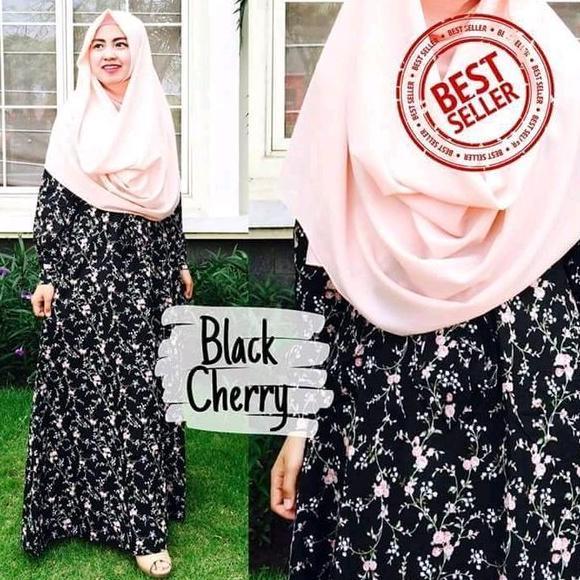 Gamis Katun Jepang Ori - Gamis Syari