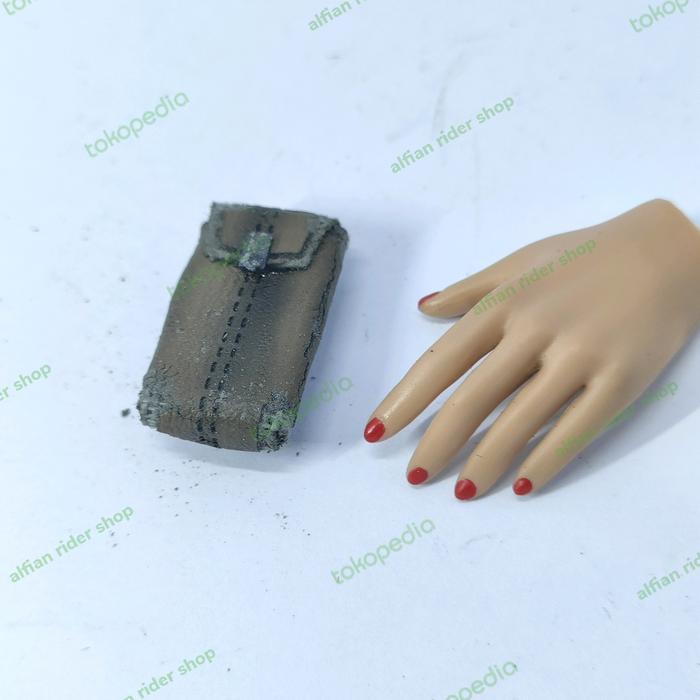 skala 1/6 dompet sabuk kulit figure panjang