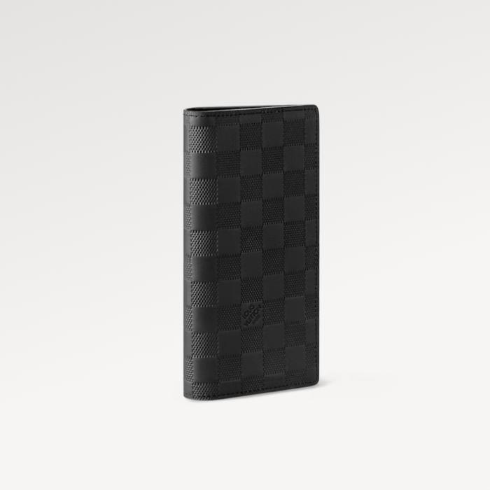 Dompet Pria Man LV Louis Vuitton Brazza Wallet Damier Infini