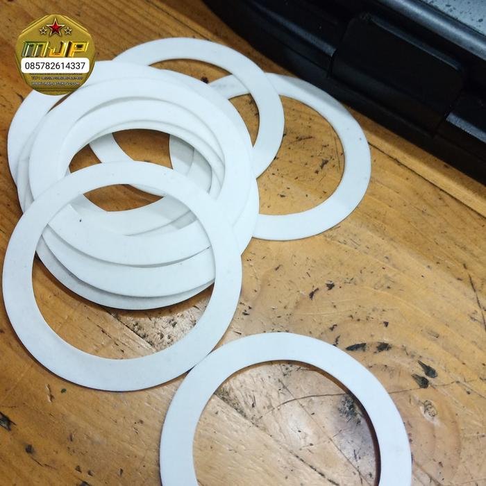 Ring teflon PTFE 1mm OD 45mm x id 32mm