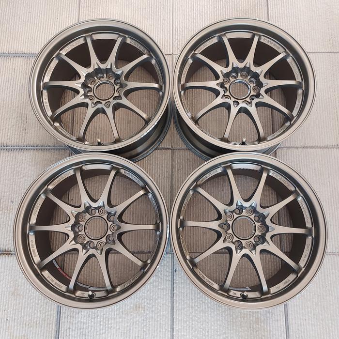 Velg Volk Rays CE28 17 8.5 30 5x114 Made in Japan original ce28n CE 28 r17 lancer evolution evo 7 8