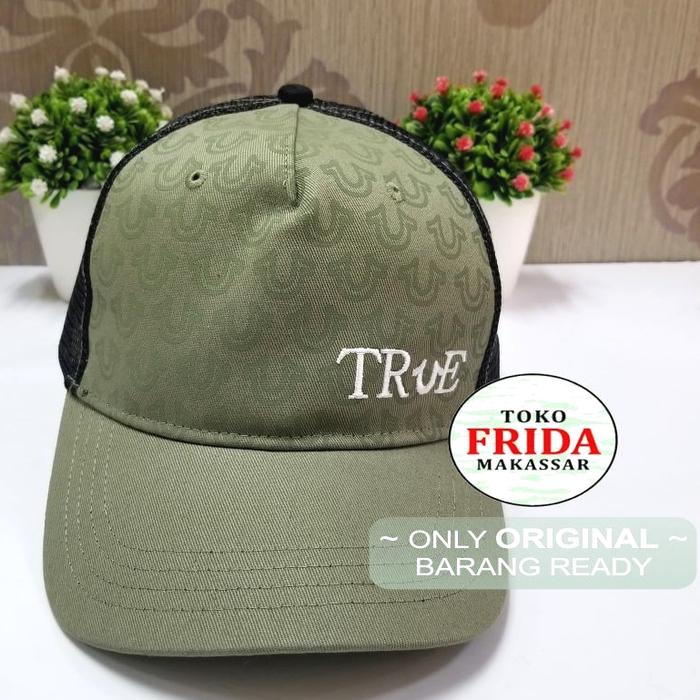 Topi True Religion Original Men's Hat Topi Pria Art:TR2743 Size:OS