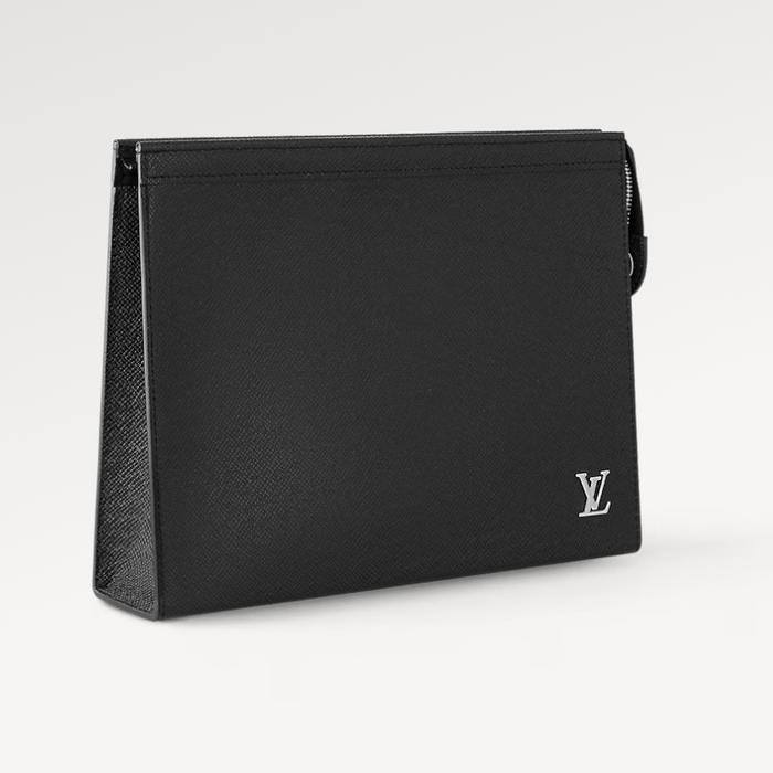 Tas pouch clutch Pria man LV Louis Vuitton Pochette Voyage M30450