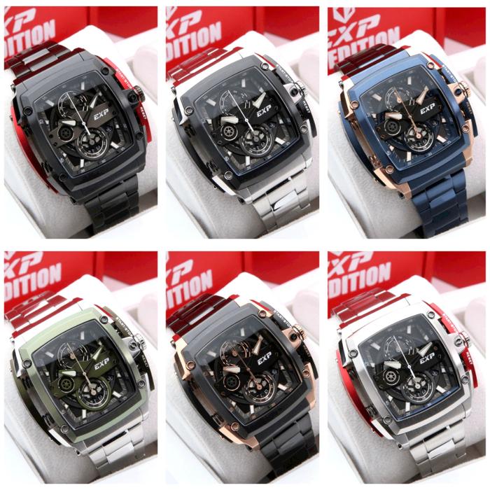 Expedition Pria EXP 3008 E3008 E 3008 Steel Original & Bergaransi