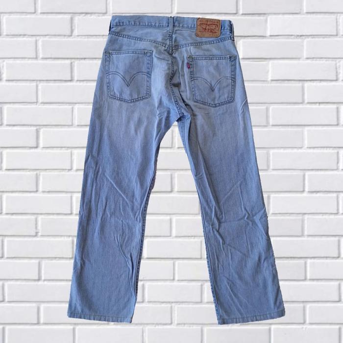 CELANA JEANS LEV!"S 501 ORIGINAL, SIZE 31-32 (SECOND BRANDED), LP0011