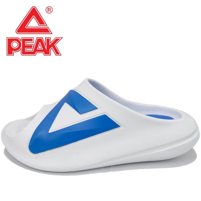 ORIGINAL Sandal Pria PEAK Taichi "Giant" Slipper Men White/Mid.Blue