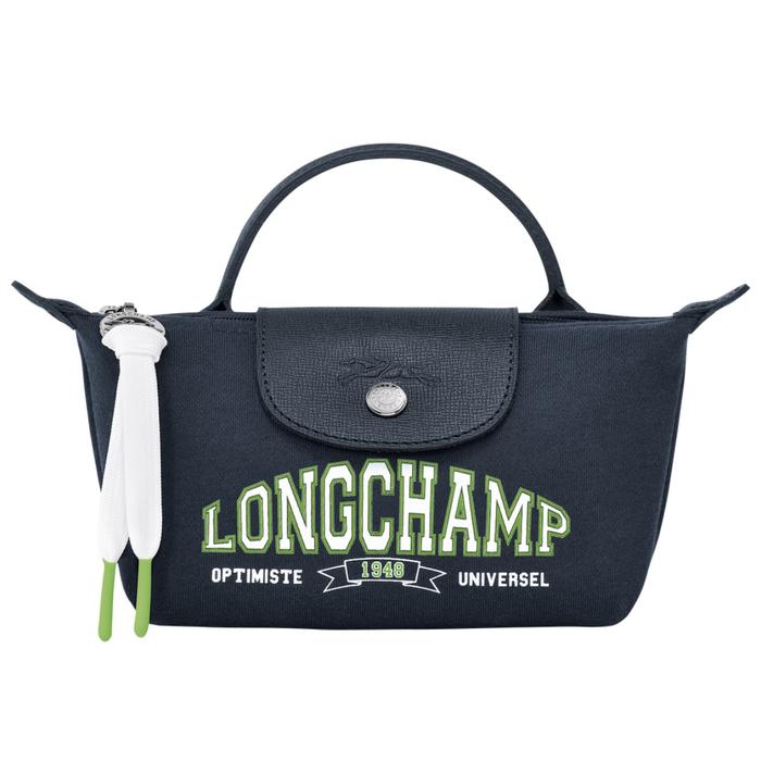 Longchamp collectiom pouch navy/longchamp original