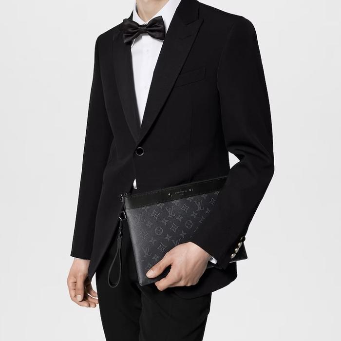 Tas pouch clutch Pria man LV Louis Vuitton Pochette To go