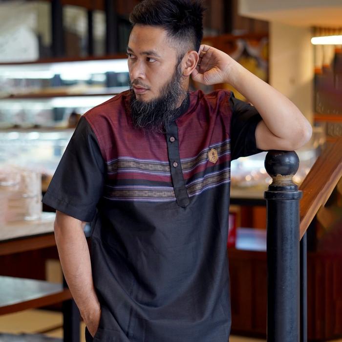 Kurta pakistan - gamis al amwa songket - kurta songket - kurta Batik
