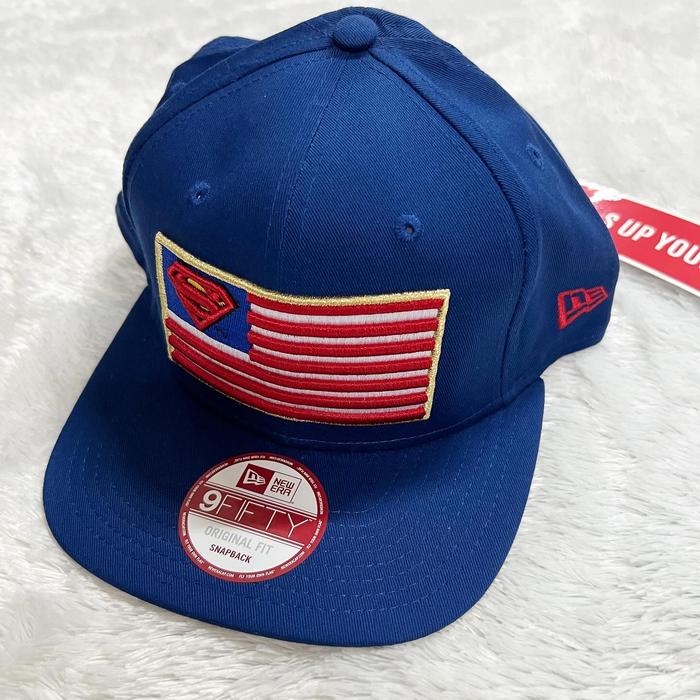 NEW ERA 9FIFTY ORIGINAL FIT SNAPBACK USA FLAG X SUPERMAN