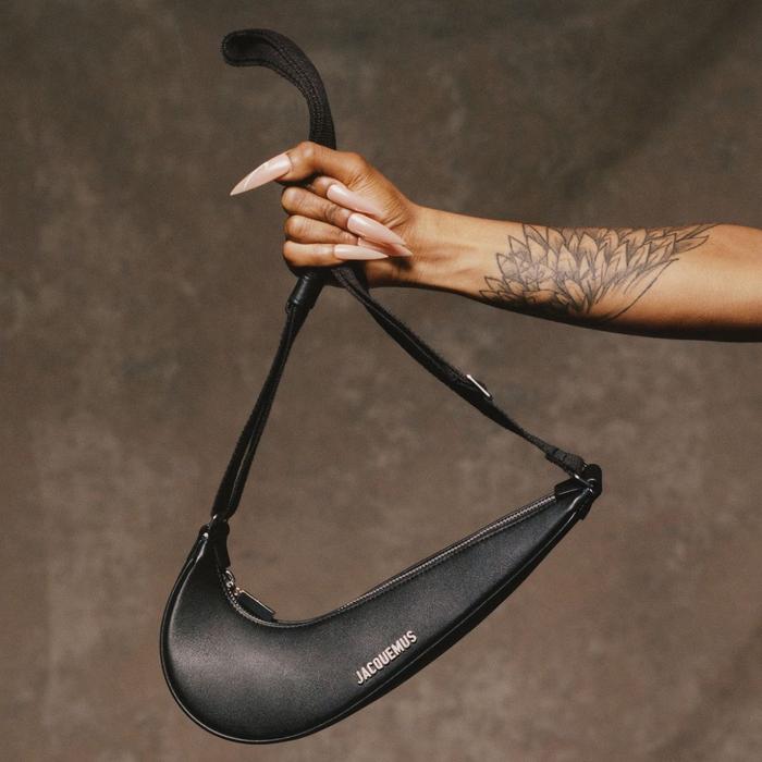 Jacquemus x Nike Le Sac Swoosh Black Bag / Dark Brown 2024