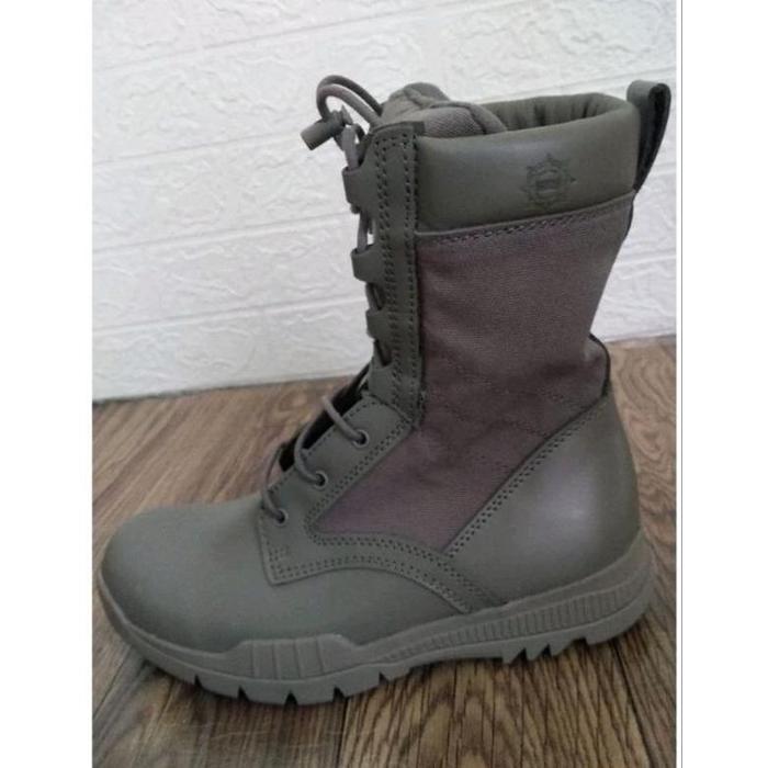 Sepatu Pdl Hijau Brimob Polri BATTLE X Original jatah Polri