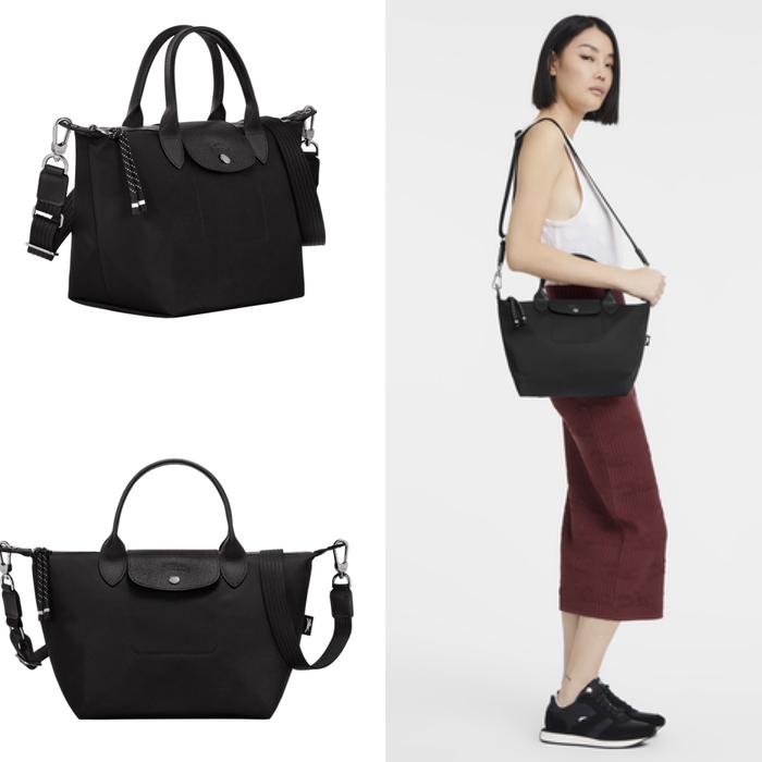 Longchamp lepliage energy handbag s black /longchamp original