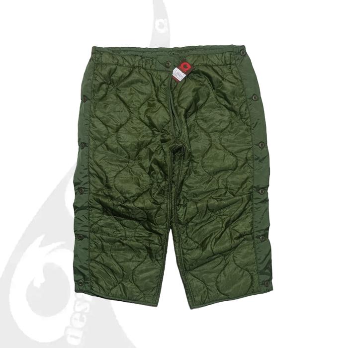 vintage celana linner cargo trousers m65 large short reguler