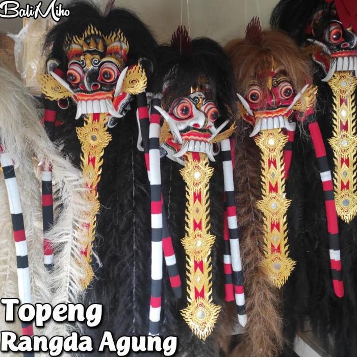Topeng Rangda Agung - Tapel Rangda - Pajangan Rangda - Rangde Bali -