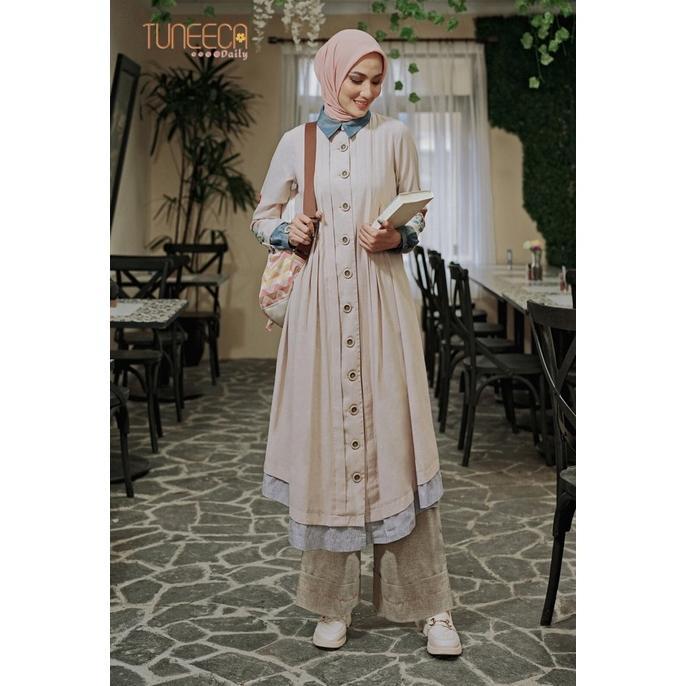 TUNEECA DAILY Tunik Aneisa - DG-0323019 | Tunik Polos Casual