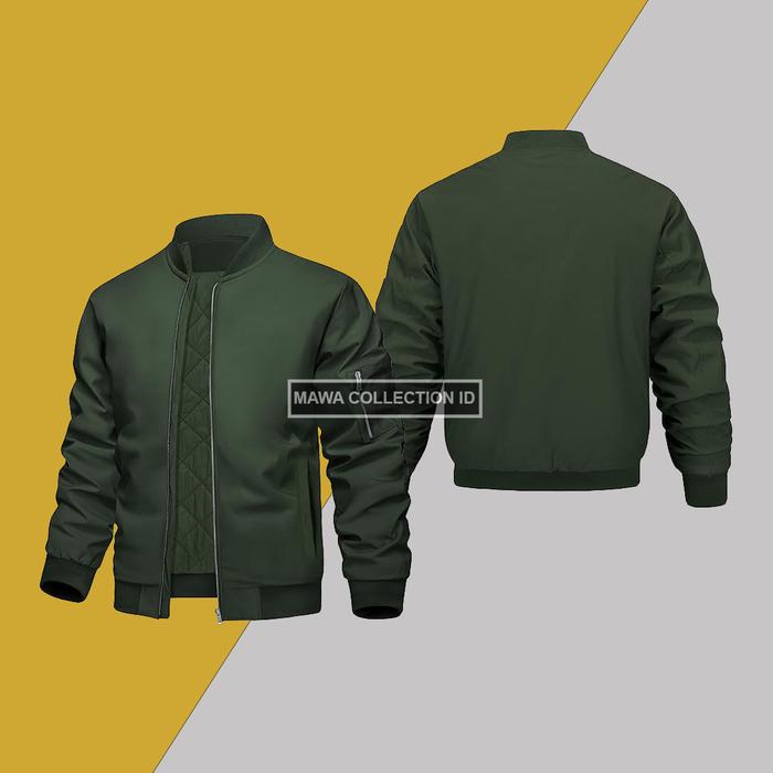 Jaket Motor Pria Wanita Bomber Top Gun Parasut Polos Murah Terbaru
