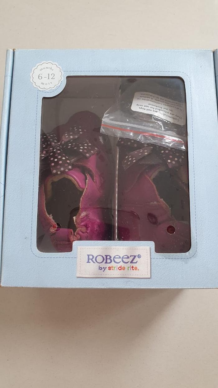Sepatu Bayi Robeez by Stride Rite Pink