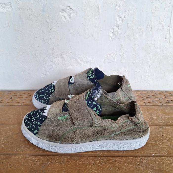 Sepatu anak second ORI Puma suede monster todder size 32,5