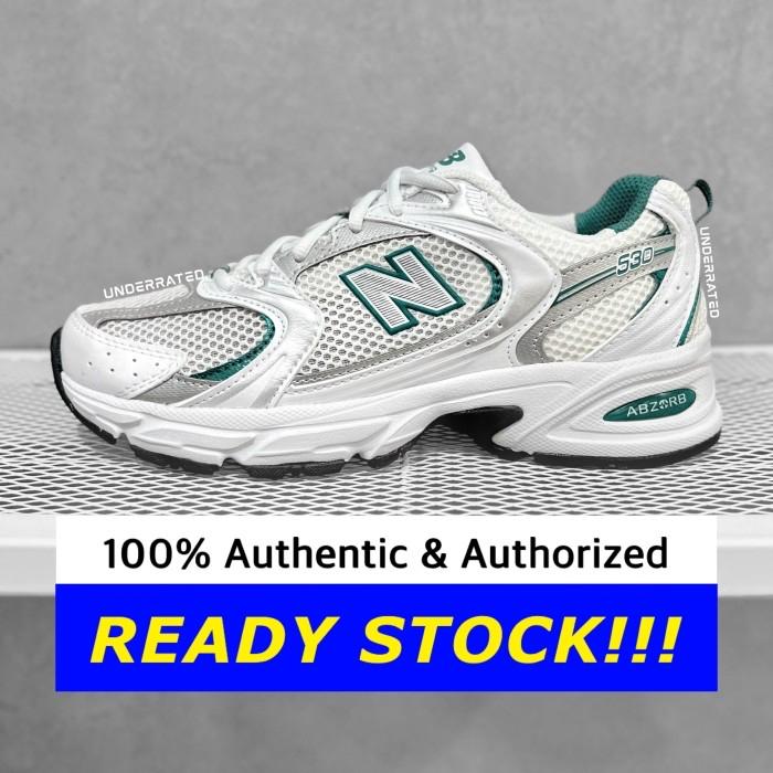 New Balance 530 White Silver Green MR530AB (100% Authentic)