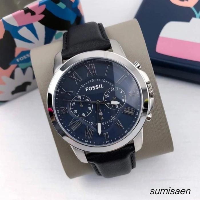 Jam Tangan Pria FS4990 FS 4990 Kulit Stainless Watches