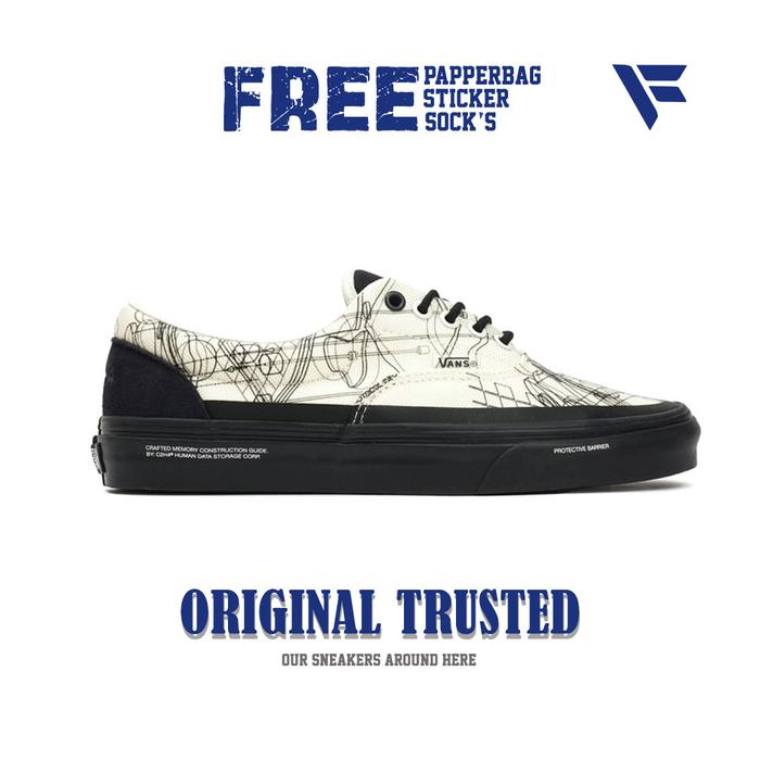 Sneaker Vans Era X C2H4 White Black Original