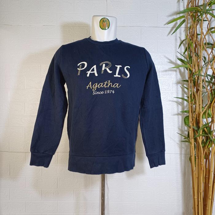 CREWNECK AGATHA PARIS ORIGINAL, SIZE M (SECOND BRANDED) CN0195
