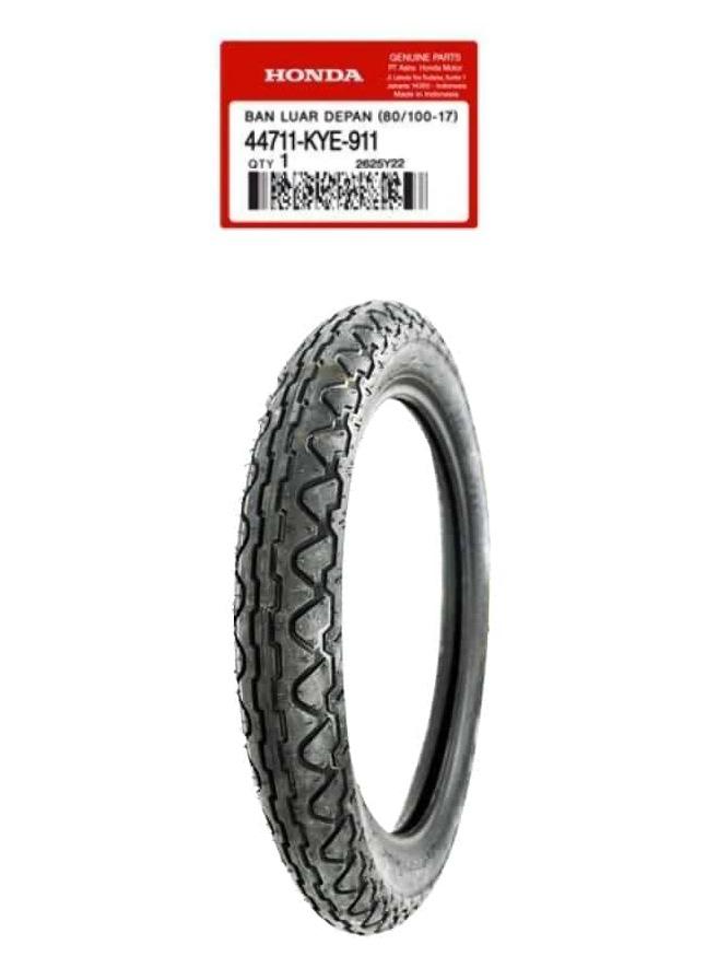Ban Luar Depan Tubeless β Mega Pro 2010 & CB150 Verza - 44711KYE901