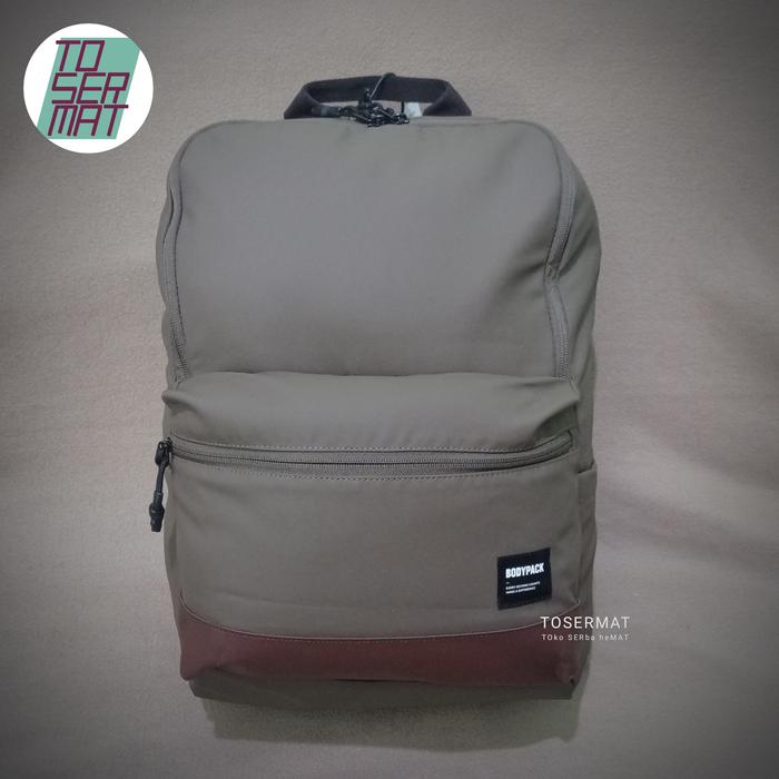 Bodypack Paris original tas ransel laptop backpack daypack - Brown