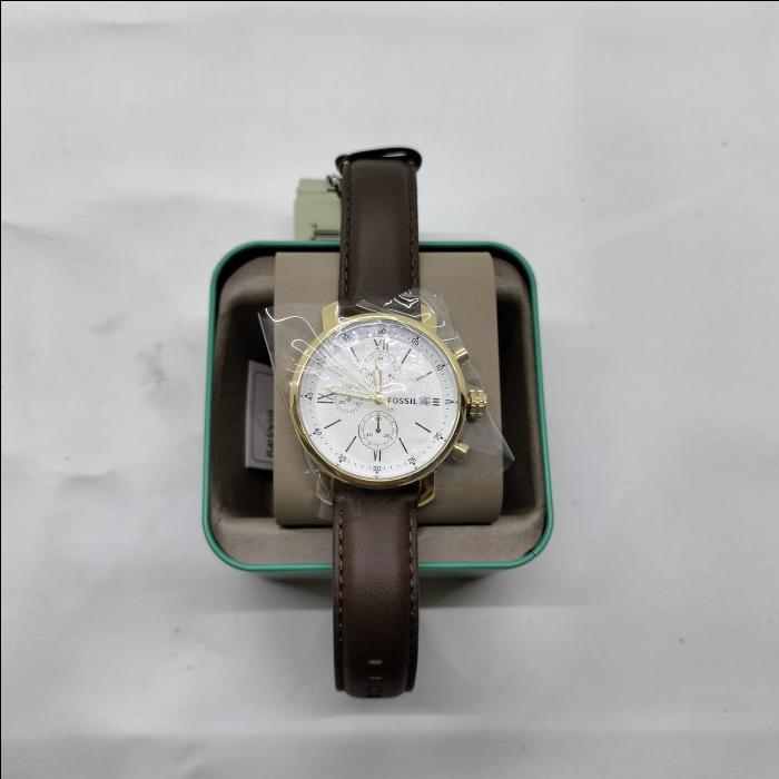 Jam Tangan Pria BQ1009 Chronograph Dark Brown