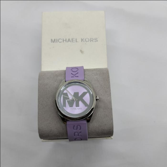 Jam tangan Wanita Branded MK7143  Stainless Steel Janelle Three-Hand