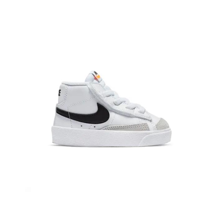Nike Blazer Mid 77 White Black Team Orange (TD)