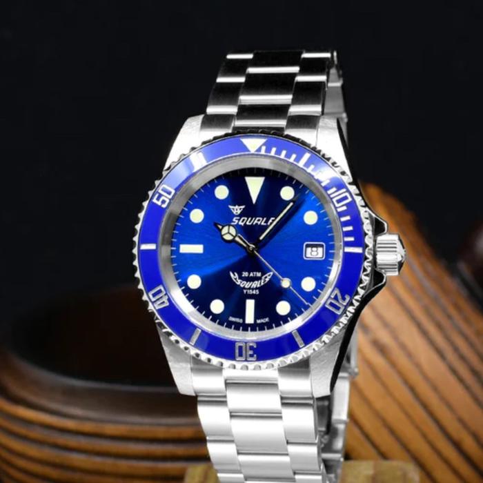 Squale 20 ATMOS Blue Ray Ceramic MK 2