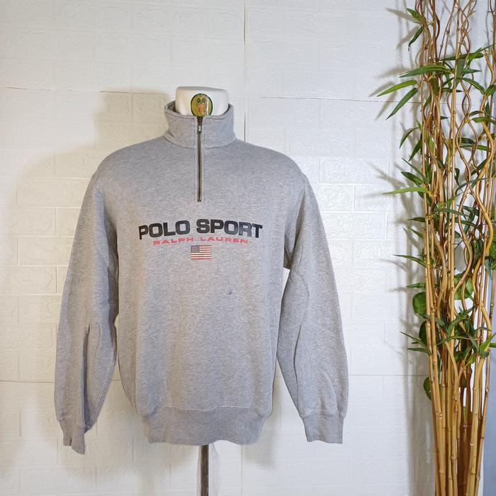 CREWNECK ZIPHALF POLO SPORT RALPH LAUREN, SZ L (SECOND BRANDED) CN0199