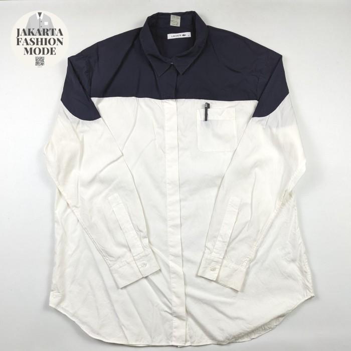 Kemeja Wanita Casual LACOSTE P172 Second Branded SizeL