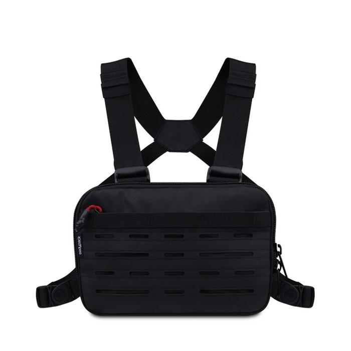 tas dada bodypack Radiaxe black asli original/ chestbag / tas ojol