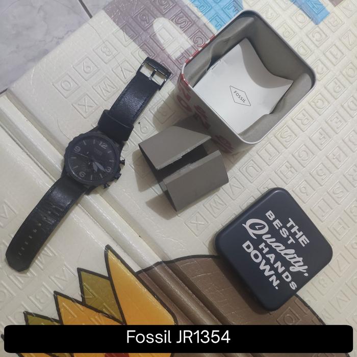 Jam Tangan Pria Fossil JR1354 Original Analog Bekas